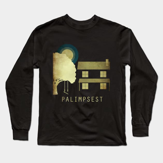 Palimpsest Logo Long Sleeve T-Shirt by Palimpsest Podcast